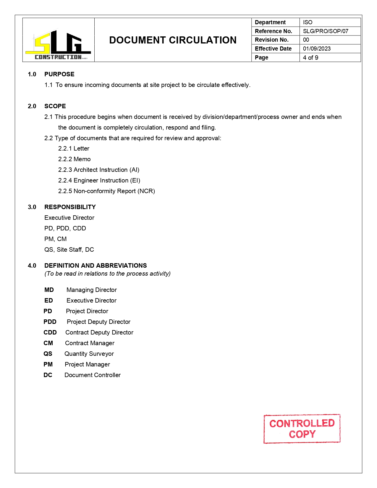 SLG-PRO-SOP Page 4